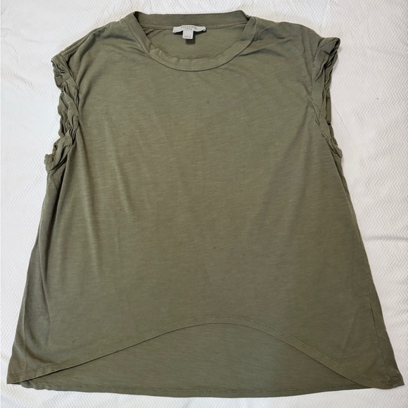 Allsaints Green Top In Size S - Picture 1 of 7